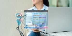 womanLaptopVirtualAI Assistant-1